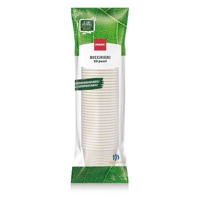 Immagine di Bicchieri Bio biodegradabili